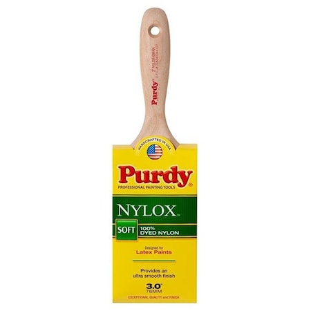 Purdy 3" Flat Sash Nylon Bristle, Paint Brush 144400230